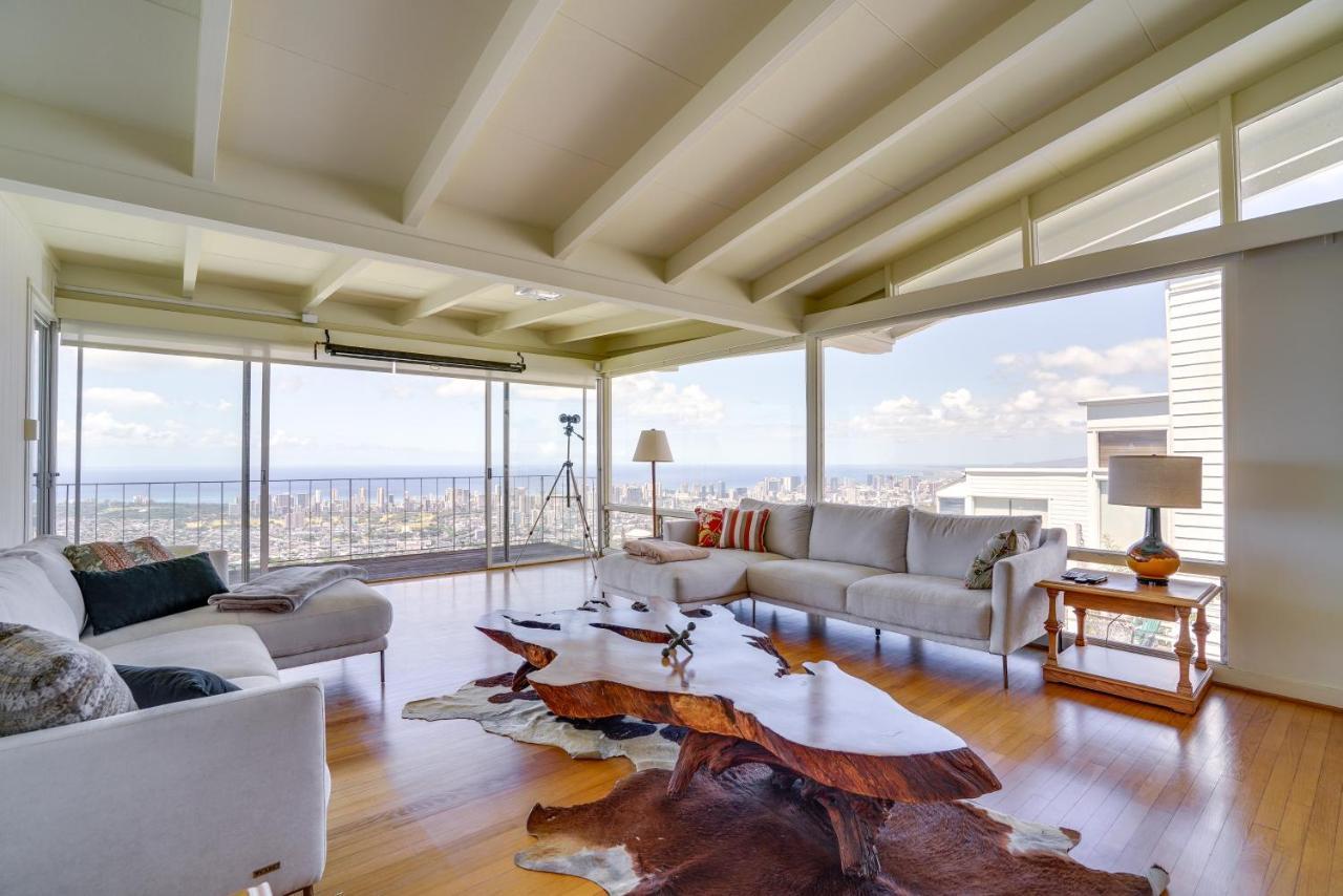 Breezy Honolulu Home Rental Ocean And Skyline Views Exterior foto