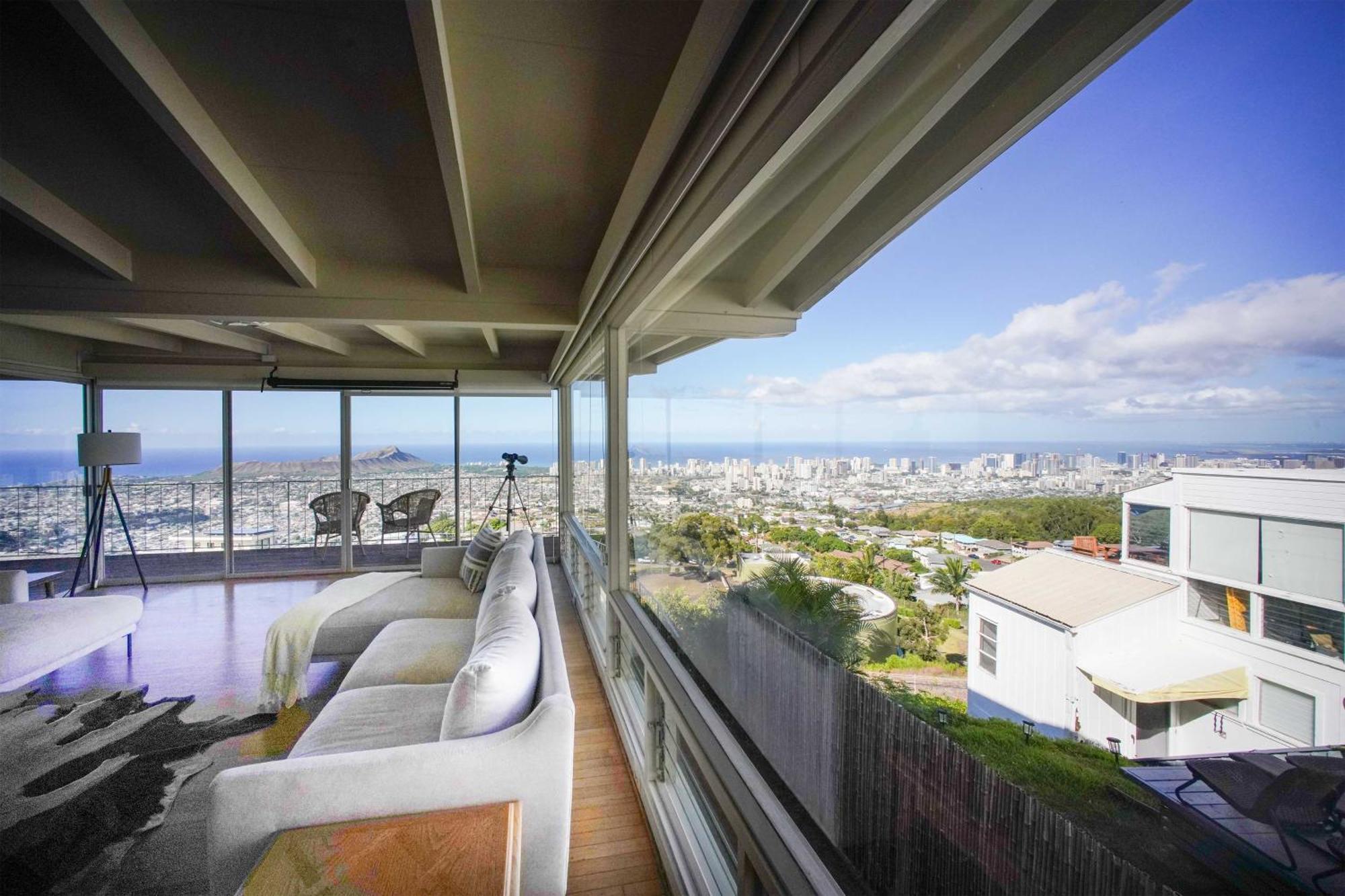 Breezy Honolulu Home Rental Ocean And Skyline Views Exterior foto